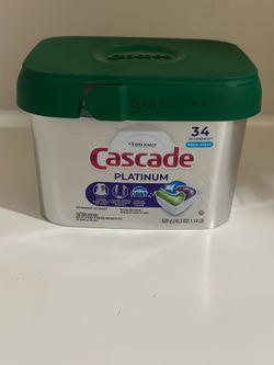 Cascade Platinum Pods Dishwasher Pods - 34ct