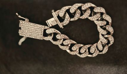 Iced Out Cuban Link Bracelet