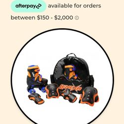 Lenxa Youth Roller Skate Set