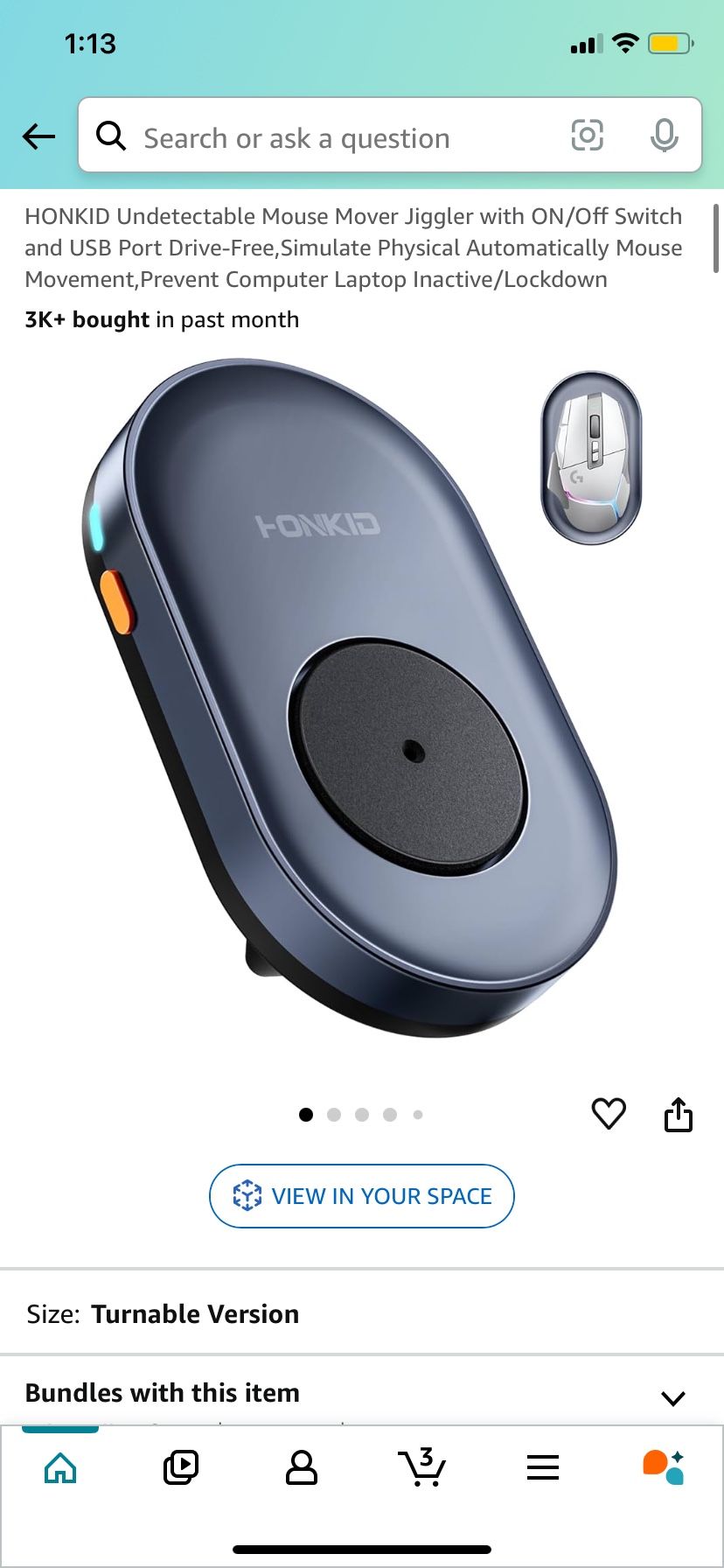 Undetectable Mouse