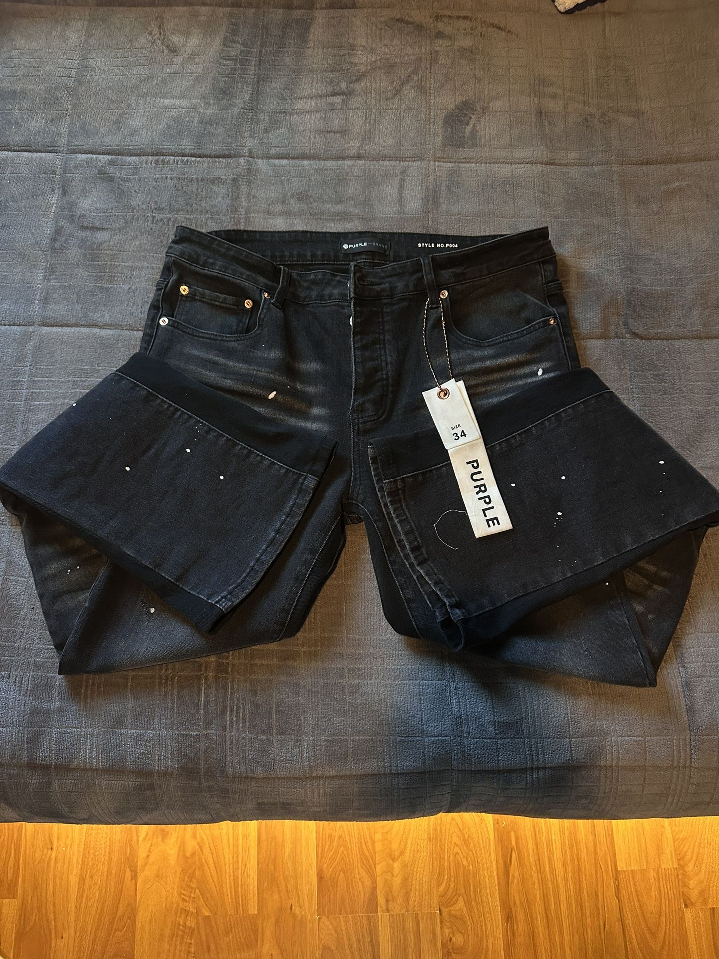 Flatted Purple Jeans