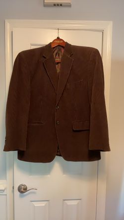 Ralph Lauren Sport Coat/Blazer 42S Brown Cotton Corduroy LRL