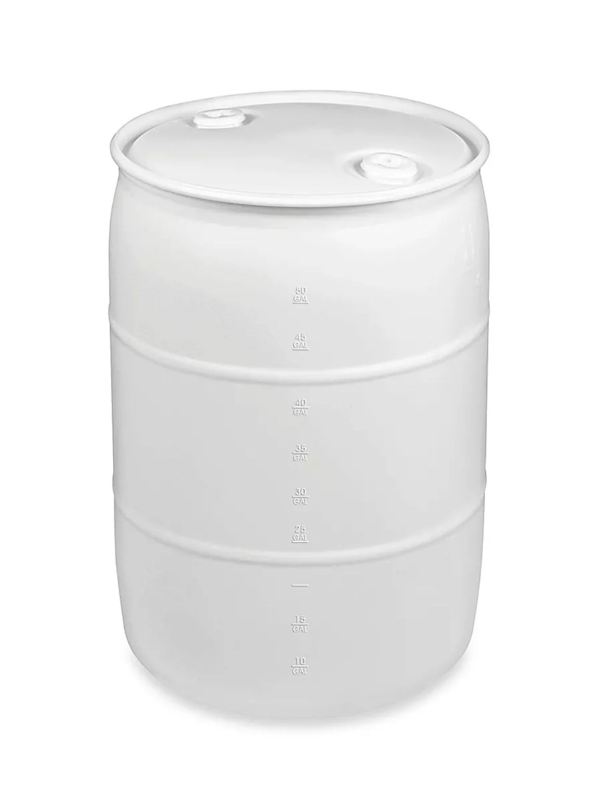 55 Gallon Drums. Normally $95 from ULINE. Buy here for $20.
