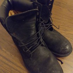 Timberland 400 Gram 10sz Mens Boots Charcoal Grey