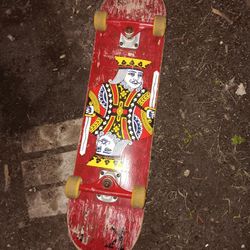 Skateboard King Playing Card