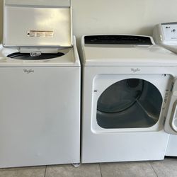 SET WHIRPOOL STEAM WASHER AND ELECTRIC DRYER  ♨️ 