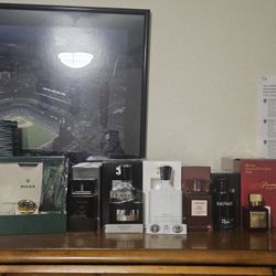 Expensive Name Brand Watches & Colognes.