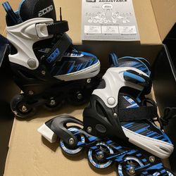 Adjustable Inline Skates Boys and Girls with Light up Wheels