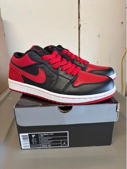 2008 Jordan 1 Phat Low Bred shoe size 9.5. DS $140 cash