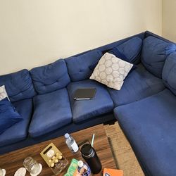 Blue Sectional Couch