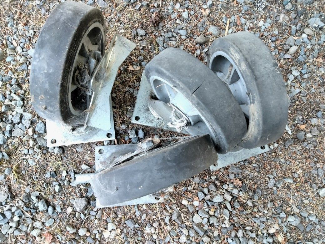 4 Casters 7" Very Heavy Duty