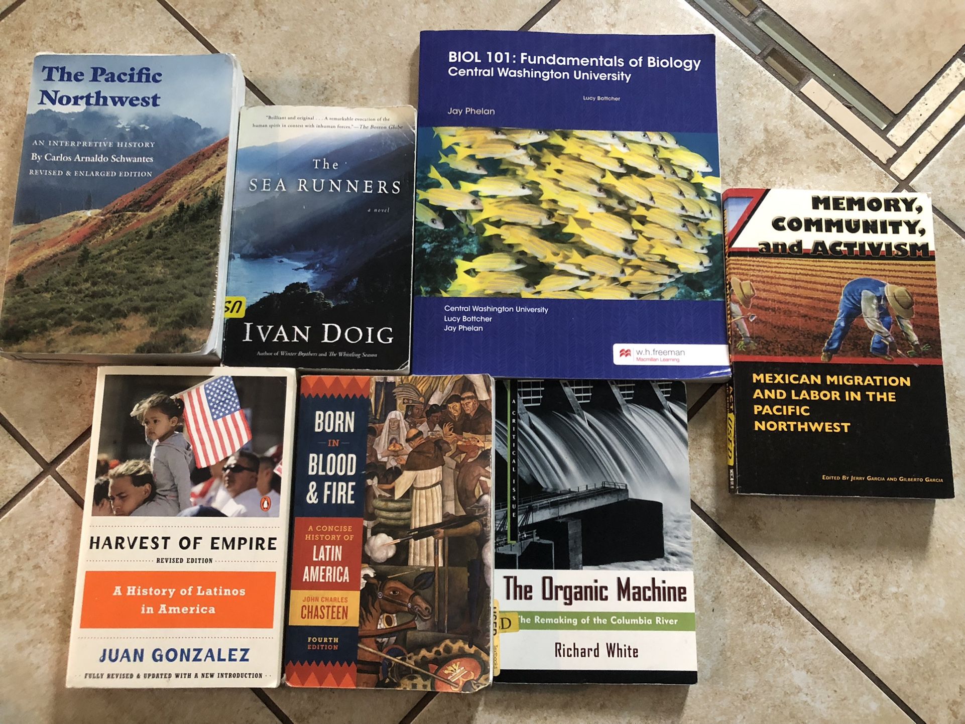 Freshman Central Washington University Books