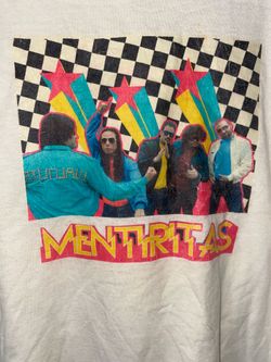 Mentiras: El Musical (Mentiras the Musical)  tshirt size XL used ozomatli  a popular Mexican jukebox musical that celebrates 1980s pop culture. The wo