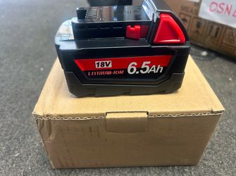 6.5Ah Lithium Cordless Tool Miwaukee Battery Replacement 