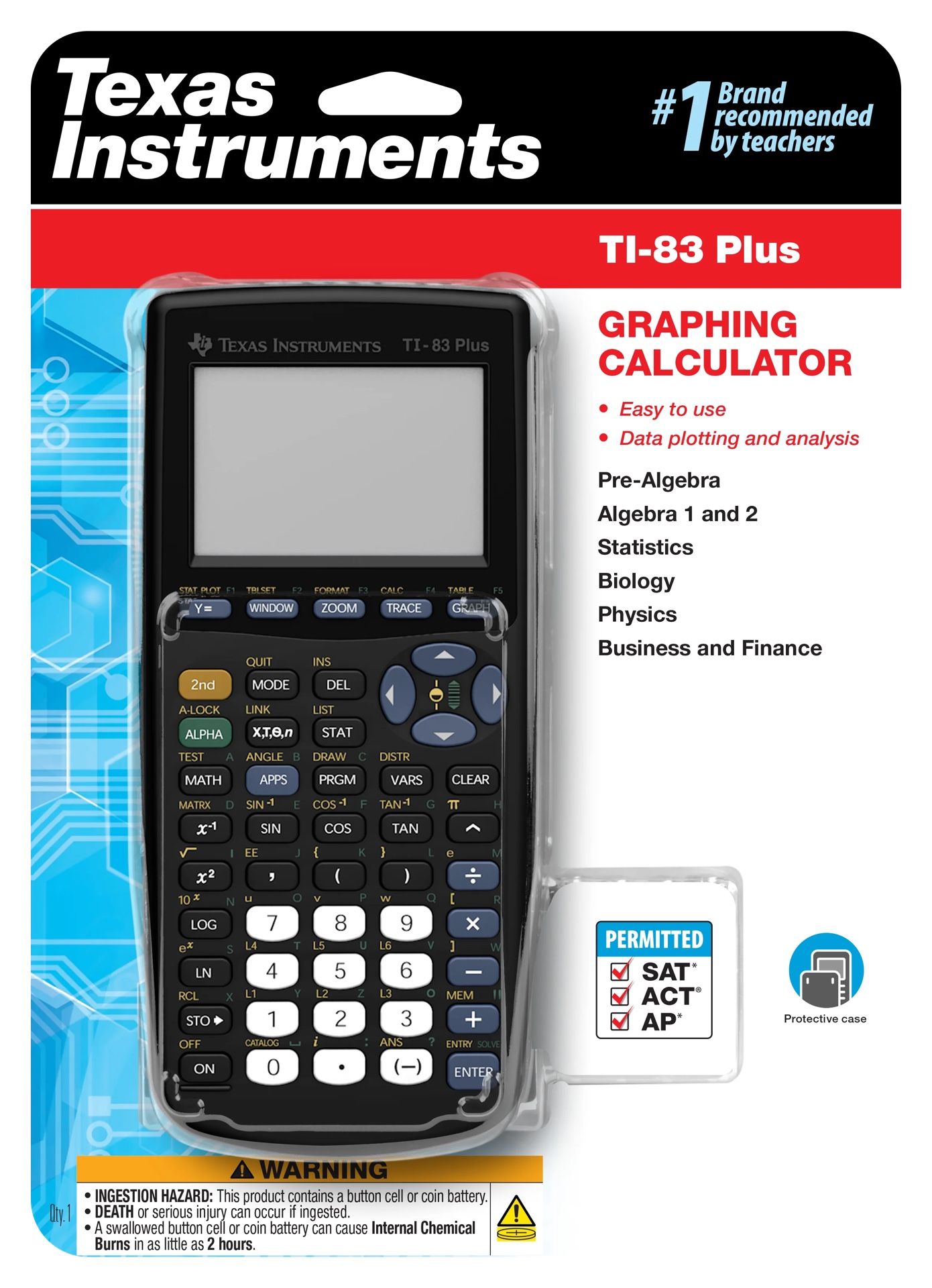 Texas Instruments TI-83 Plus Graphing Calculator