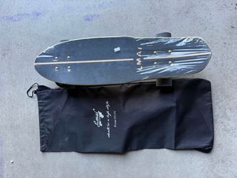 LMAI 27" Bamboo Wood Cruiser Complete Skateboard Longboard