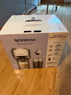Nespresso Vertuo Next Barista Coffee Kit - Never Opened