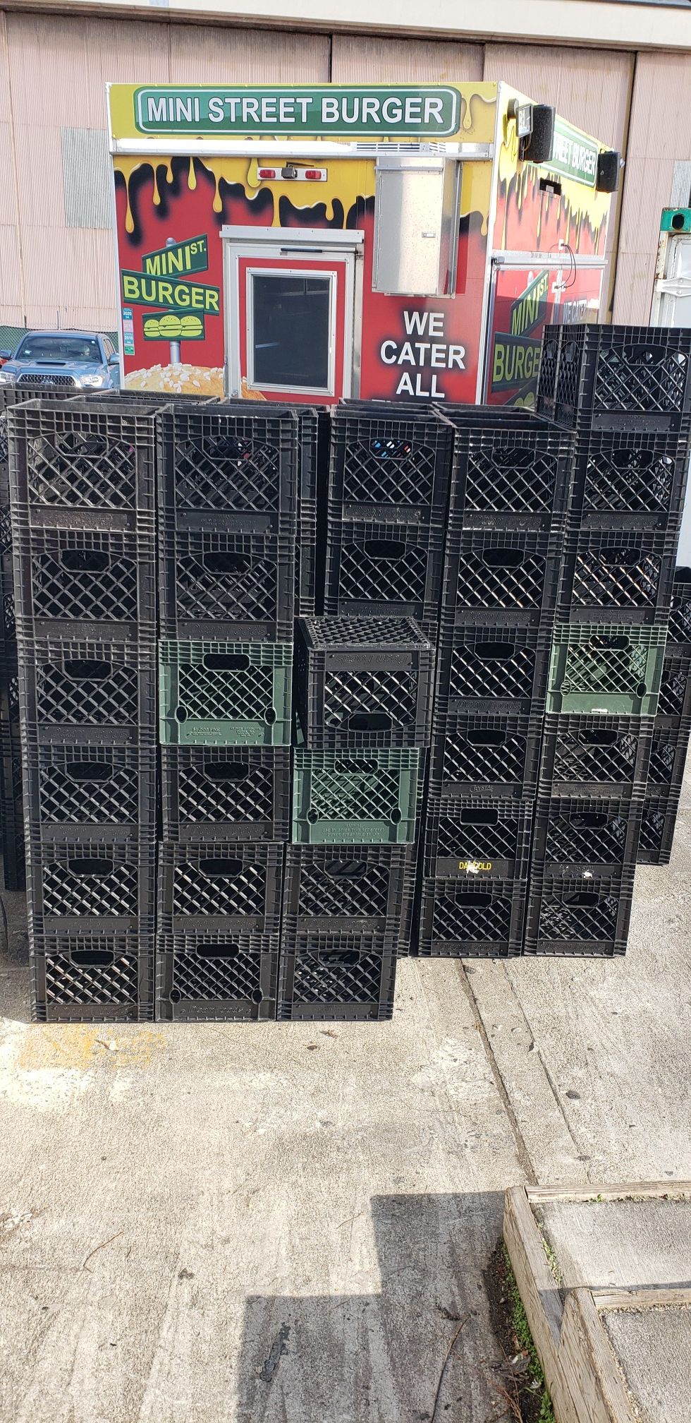 Milk Crates! Free!