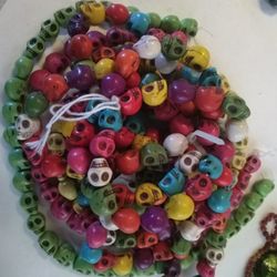 Semi Precious Skull Bracelets 10
