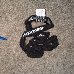 Sportneer Bike Lock: 5 Digit Combination High Security Anti Theft Bike Chain Lock - 3.2/3.6/4ft Heavy Duty Keyless Bicycle Lock for Bike, Motorcycle,