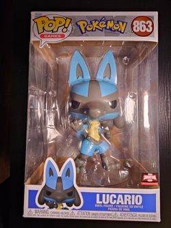 FUNKO POP! LUCARIO (JUMBO) #863 POKEMON