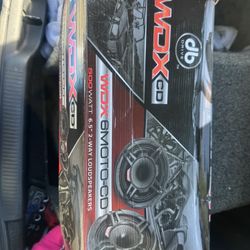 Db Drive 6 1/2 Speakers Wdx6moto-cd 500 Watts