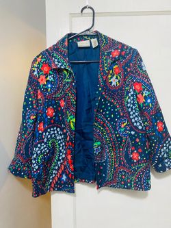 Artsy casual jacket