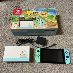 Nintendo Switch Animal Crossing Edition