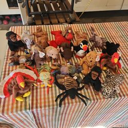 21 Beanie babies set