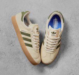 New Size 10 - Adidas Gazelle ADV “Ecru Tint Focus Olive” Colorway Men's Shoe