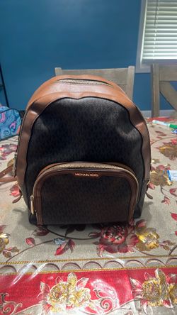 Michael kors brown back pack