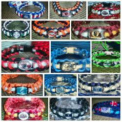 Custom NFL Paracord Bracelets