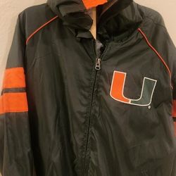 UM -Huracanes Jacket  XL  -new $45.00