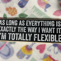 Wood Wall Sign Decor