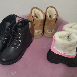 Girl Boots Variety Sizes