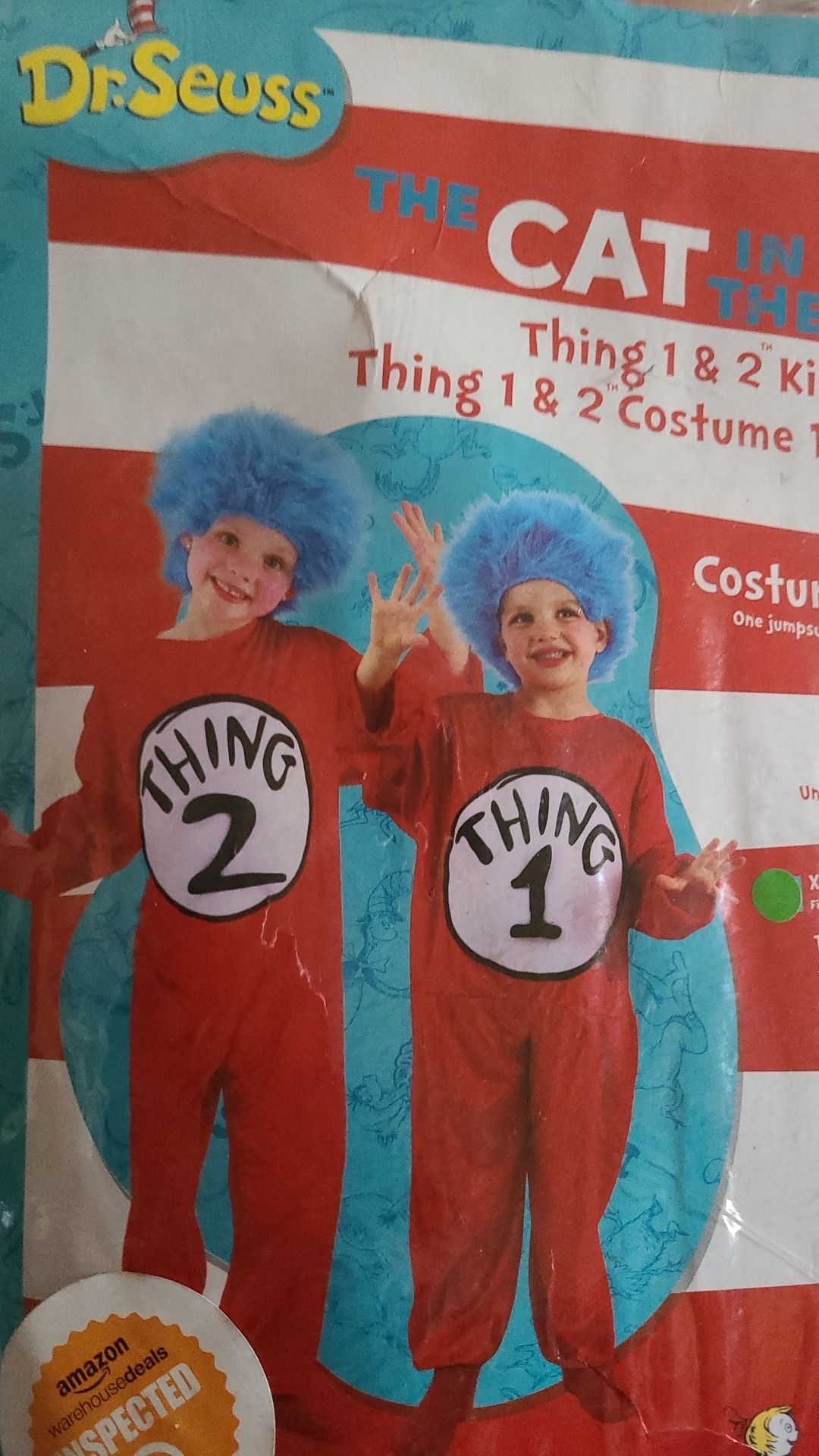 Thing 1 costume kids