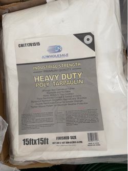 Lona heavy dury 15 x 15. Ft.