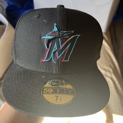 Marlins Fitted 7 1/4