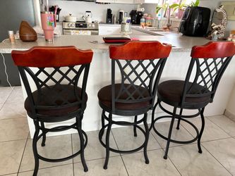 3 Counter/bar stools