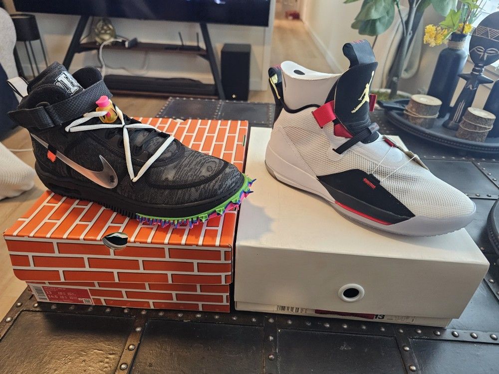 Nike/Jordan With Box Firm Price Size 13
