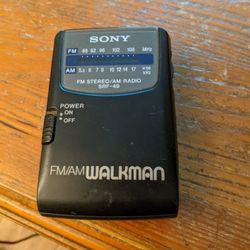 Sony am FM Walkman 