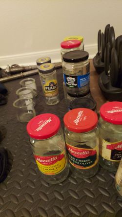 Glass jars-46 oz-12 oz