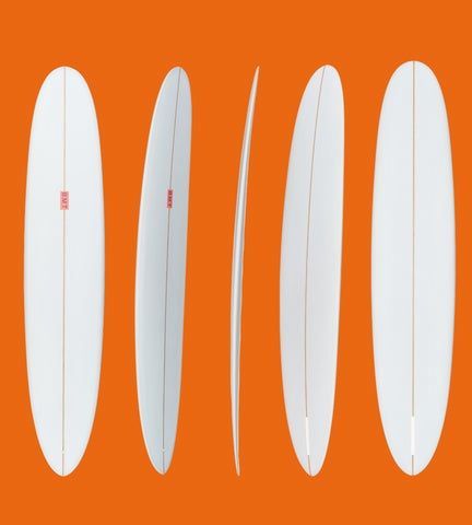9’2 Alex Knost Brown microwave Television BMT SuperModel Longboard Surfboard