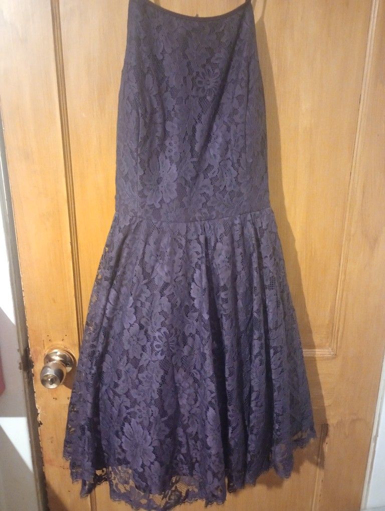 Purple Party Dress