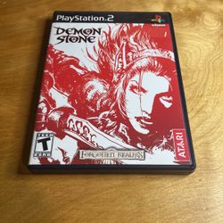 PlayStation 2 / PS2 - Demo Stone 