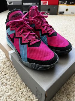 LeBron XVIII Fireberry 7.5 M
