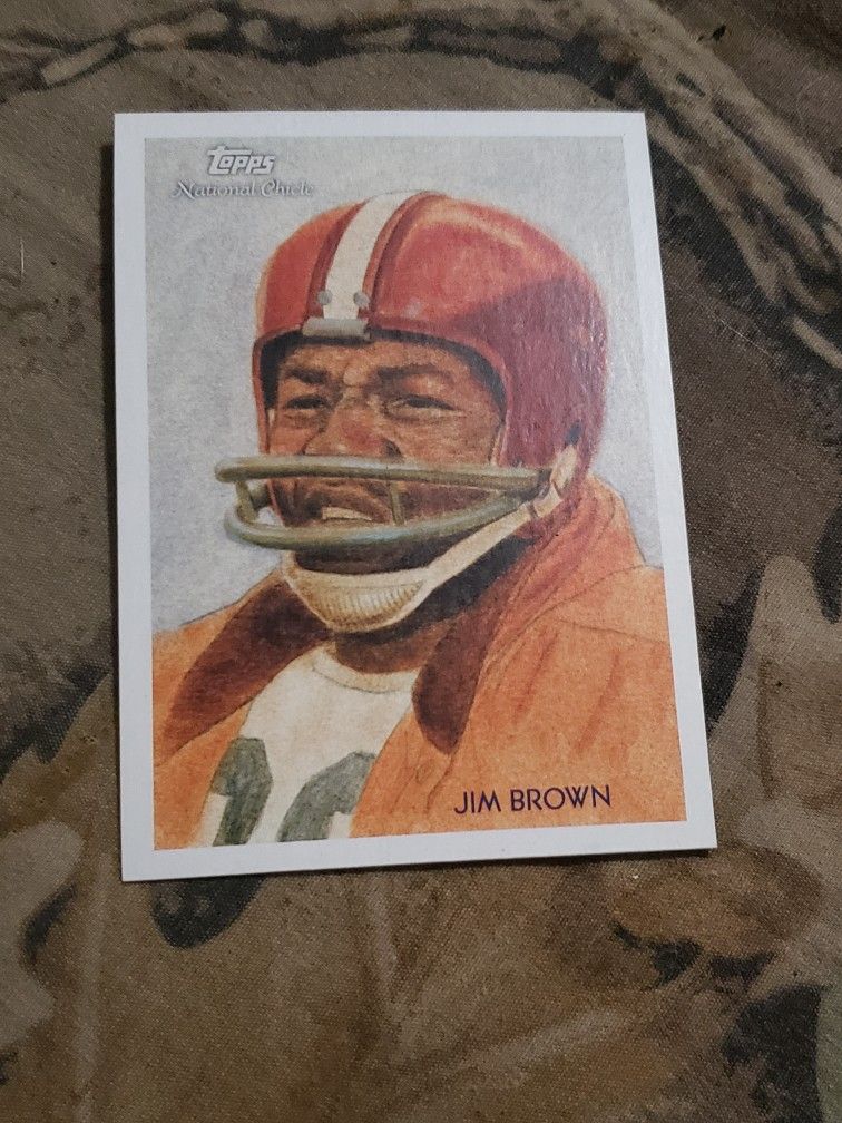 Jim Brown- 2009 Topps Chicle No. C79