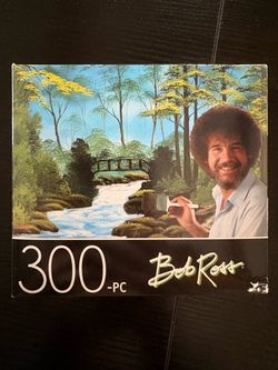 Bob Ross 300-Piece Jigsaw Puzzle