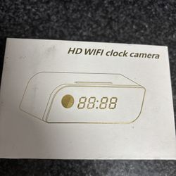 HD WiFi Camera Clock