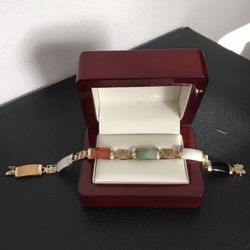 Jade Multi Color Bracelet 